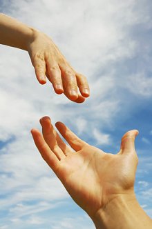 Discover Reiki/Prices. Library Image: Reaching Hands
